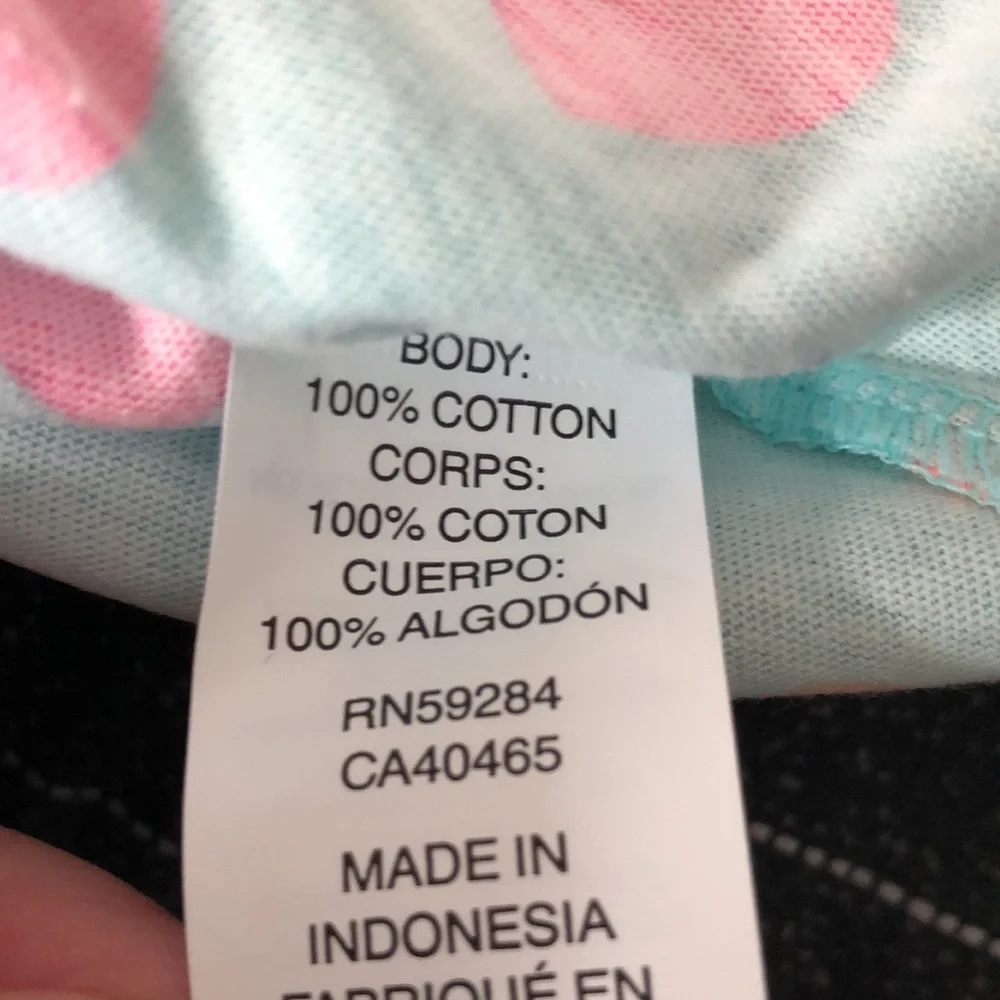 The Children's‎ Place Dress Girls Size Large 10/12 Blue with Hearts - Picture 9 of 9